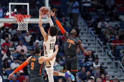 NBA》魔術飆18顆三分彈寫新高 鵜鶘吞隊史最糟12連敗 NBA》魔術飆18顆三分彈寫新高 鵜鶘吞隊史最糟12連敗