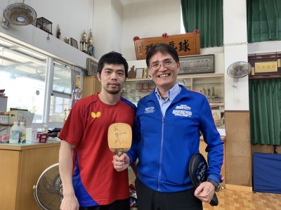 桌球》勸回老將莊智淵 體育署長:空姐老婆是我學生 桌球》勸回老將莊智淵 體育署長:空姐老婆是我學生