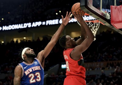 NBA》小老弟初到大蘋果好緊張 老大哥D.喬丹教你鬆一下 NBA》小老弟初到大蘋果好緊張 老大哥D.喬丹教你鬆一下