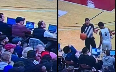 NBA》愛子遭砸「詹皇」震怒 砸人小球迷出面道歉(影音) NBA》愛子遭砸「詹皇」震怒 砸人小球迷出面道歉(影音)