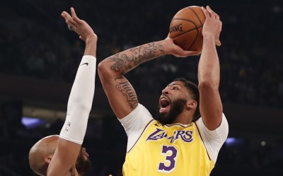 NBA》一眉哥回神飆28分勝尼克 詹皇生涯總得分逼近Kobe NBA》一眉哥回神飆28分勝尼克 詹皇生涯總得分逼近Kobe