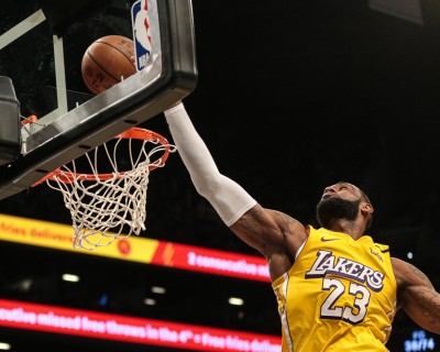 詹皇本季第10次大三元破籃網 今日NBA戰績 詹皇本季第10次大三元破籃網 今日NBA戰績