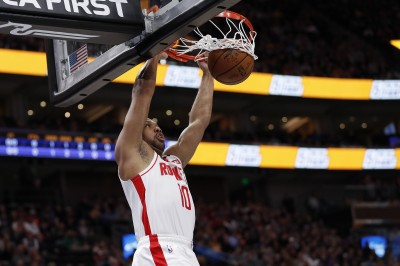 NBA》火箭「MVP連線」缺戰也沒差!E.戈登狂轟50分退爵士 NBA》火箭「MVP連線」缺戰也沒差!E.戈登狂轟50分退爵士