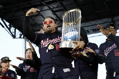 MLB》國民「鯊魚寶寶」成經典 被刻上冠軍戒永流傳 MLB》國民「鯊魚寶寶」成經典 被刻上冠軍戒永流傳