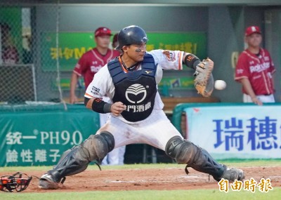 中職》林祐樂重回一軍蹲捕 用阻殺幫助球隊 中職》林祐樂重回一軍蹲捕 用阻殺幫助球隊