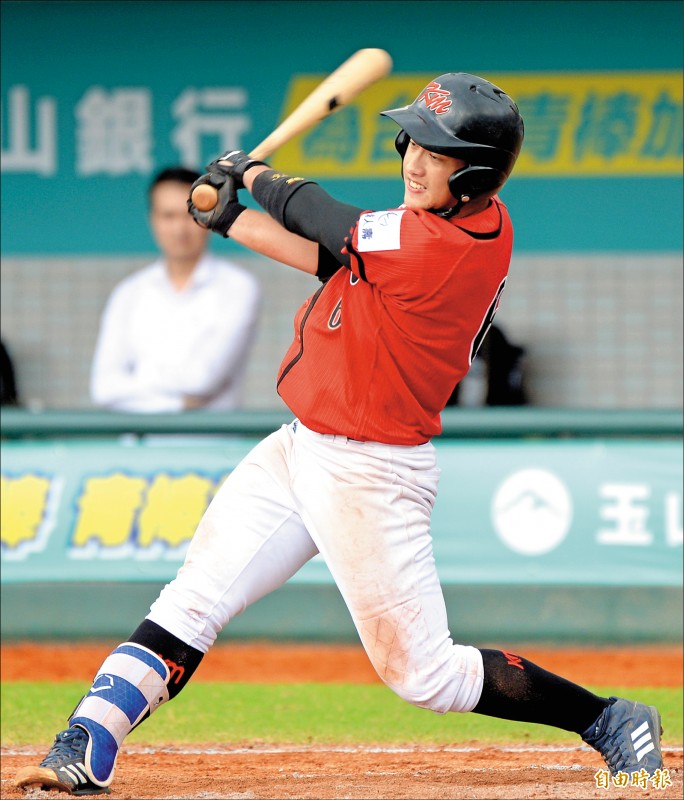 玉山盃》替金門打下寶貴2分 林家誼盼續「球」緣 玉山盃》替金門打下寶貴2分 林家誼盼續「球」緣