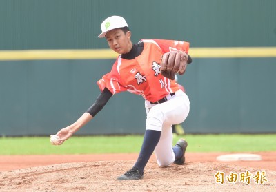 玉山盃》亂玩玩成投手 林萬益想勾進職棒 玉山盃》亂玩玩成投手 林萬益想勾進職棒