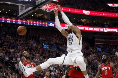 NBA》染疫玩笑之舉遭眾轟「白目」 戈貝爾有話要說 NBA》染疫玩笑之舉遭眾轟「白目」 戈貝爾有話要說