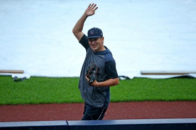 MLB》爆頭一週後傳接球ok 田中將大被媒體披露俏皮一面 MLB》爆頭一週後傳接球ok 田中將大被媒體披露俏皮一面