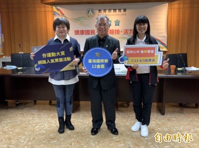 「夯運動大賞」票選活動開跑 Switch遊戲機抽起來 「夯運動大賞」票選活動開跑 Switch遊戲機抽起來
