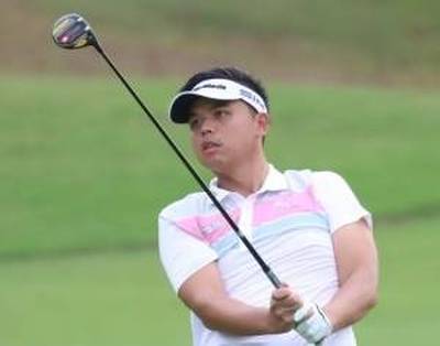 高球》台豐公開賽首輪 洪健堯獵兩老鷹獨占領先