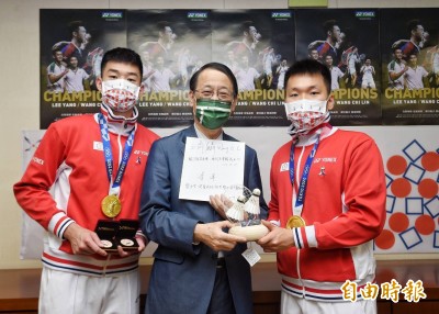 羽球》「麟洋配」訪日台交流協會  泉裕泰：辦東奧是對國際的承諾