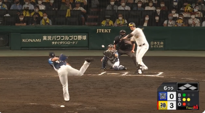 日職》自己的勝投自己打！阪神洋投3安猛打賞寫紀錄（影音）