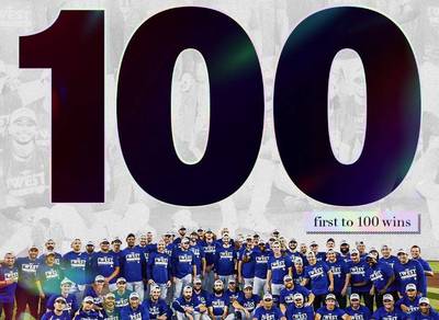 MLB》太狂了！道奇本季最速百勝 締造大聯盟暌違21年首見壯舉