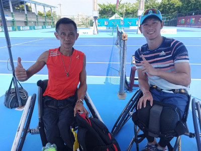 P:2:網球》永達盃國際輪椅網球賽首日賽程 台最強新秀唐兆漢意外出局