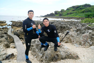 UBA》超狂企劃！ 政大林勵、林彥廷遠赴墾丁潛水「突破自己」