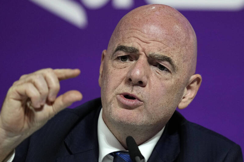 世足》2026世界盃賽事改制 FIFA主席：可向歐國盃借鏡