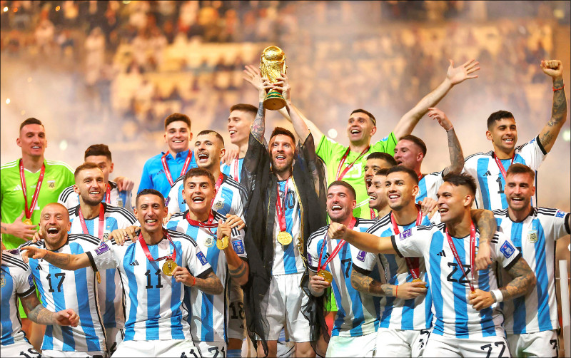世足賽》PK大戰險勝法國 阿根廷3度捧金盃