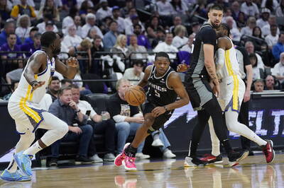 NBA》國王氣走衛冕軍勇士 等6194天奪季後賽首勝