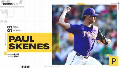 MLB》海盜挑最快飆164公里的火球男成狀元郎 速球評價竟是滿分！