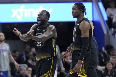NBA》勇士未爆彈？ 隨隊記者曝D.格林與陣中年輕小將狀況