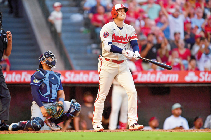 大谷滿貫砲 天使輸了了