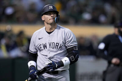 MLB》打擊率僅1成42！前美聯MVP經歷最慘賽季 遭洋基釋出