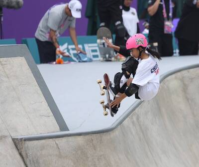 亞運前線》日本滑板金牌的大招 台灣神童也成招過