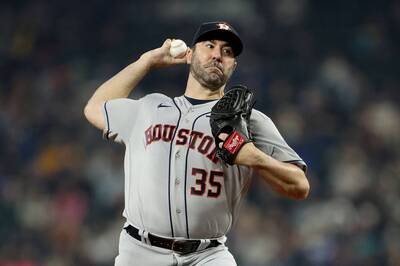 MLB》40歲王牌韋蘭德8局8K好投  太空人力壓水手保住外卡資格