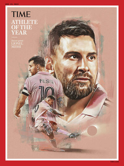 足球》梅西再添殊榮  當選《時代》雜誌2023年度最佳運動員