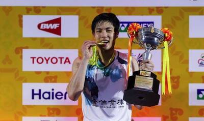 泰國賽》34歲奪冠！周天成「不老傳奇」 史上第4年長男單冠軍