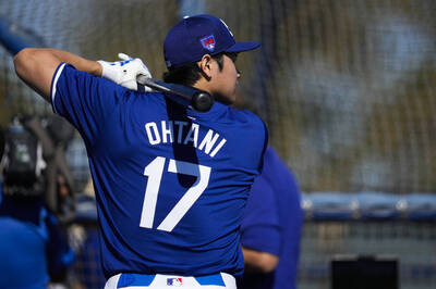 MLB》一度6連轟！大谷翔平展怪力夯150m特大彈 道奇教頭笑開懷