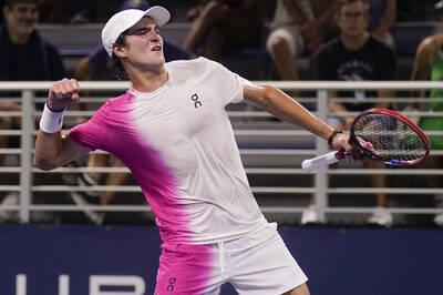 網球》長江後浪推前浪！2006年後出生選手在ATP巡迴賽首勝出爐