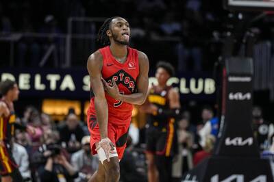 NBA》奎克利飆6記三分球 暴龍8人得分上雙射下老鷹奪2連勝