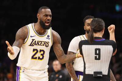 NBA》首節遭狂攻45分、禁區無法抗衡   湖人不敵太陽掉到西部第10