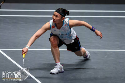 全英賽》羽球魔術師！戴資穎超低手勾對角神技 讓南韓女將措手不及