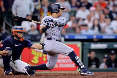 MLB》超強！索托猛打賞9上致勝一擊 洋基開季4連戰橫掃太空人