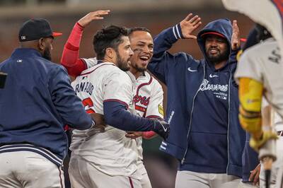 MLB》勇士有喜有憂！延長賽逆轉擊敗響尾蛇 卻傷了三振王史崔德