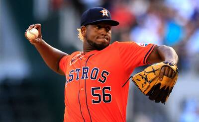 MLB》前役無安打投手布蘭柯6局好投 太空人壓制遊騎兵中止2連敗