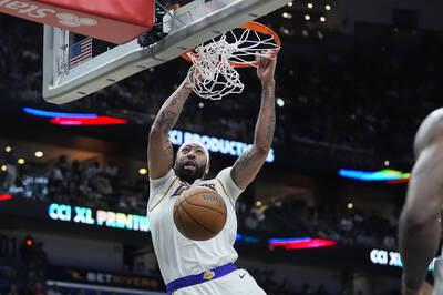 NBA》湖人頭痛！明拚季後賽門票 AD出賽存疑、防守悍將持續缺陣