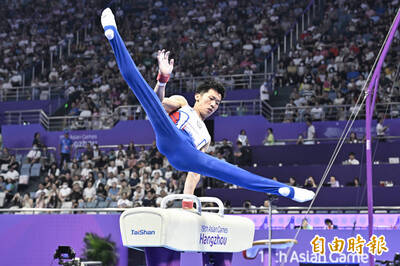 體操世界盃》「鞍馬王子」李智凱奪資格賽第1 搶巴黎奧運門票還有機會