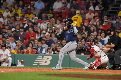 MLB》光芒9局攻勢打破平手僵局 系列賽擊退紅襪上位美東第3