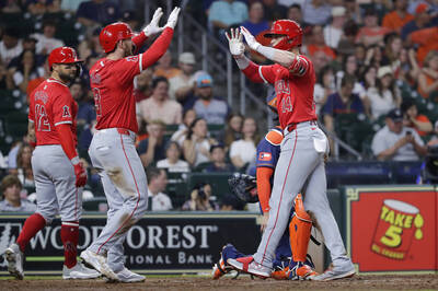 MLB》克服5分落後！ 天使單局3轟灌7分打爆太空人王牌