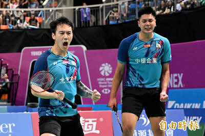 大馬賽》直落二解決蘇格蘭對手 「楊肉盧」盧敬堯／楊博涵晉級16強