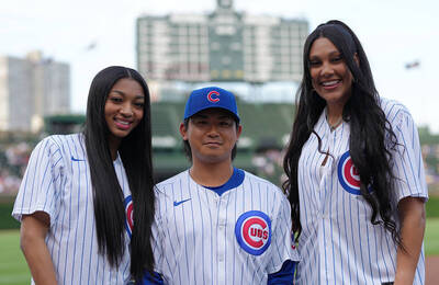 MLB》今永昇太與WNBA新秀合影 178公分的他成「小隻馬」讓網友笑了