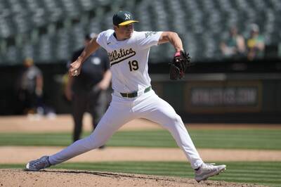 MLB》全聯盟最狂火球男意外大核爆！運動家仍克服2度4分落後逆轉勝