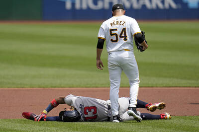 MLB》生涯第2次膝傷整季報銷 勇士MVP球星阿庫尼亞落下男兒淚