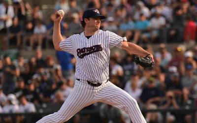 MLB》洋基王牌柯爾首場復健賽5K好投！ 最速97英哩（影音）