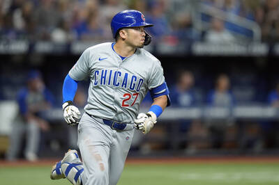 MLB》鈴木誠也本季首扛四番就開轟 貝林傑逆轉彈助小熊險勝光芒