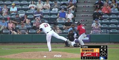 MiLB》李灝宇單場雙安好表現 卻挨92英哩頭部觸身球退場！（影音）